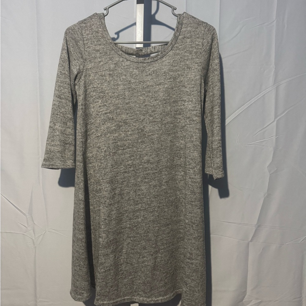 Gray Women's Dress by Olivia Rae Size S